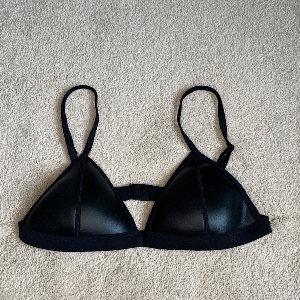 Triangl Black Bikini Top
